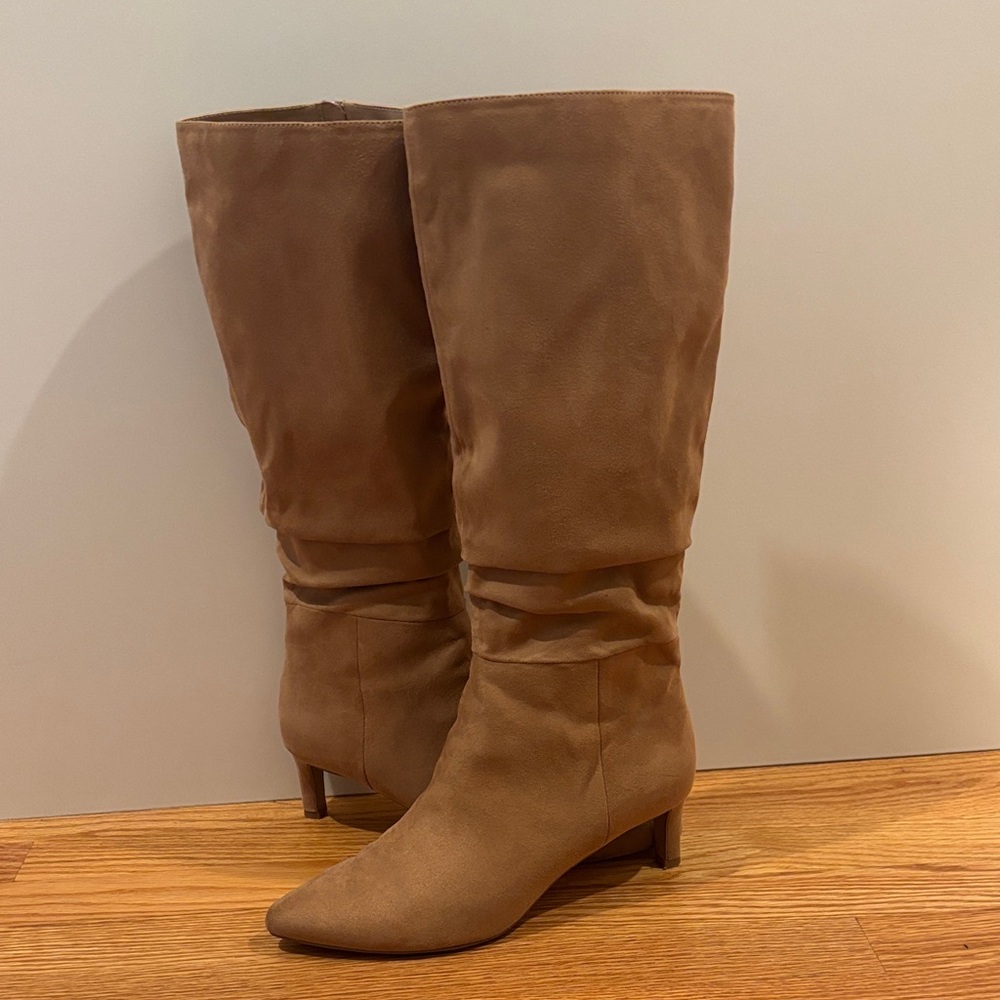 J. Crew Brown Heeled Boots